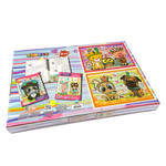 Caja Puzzle Ink Drop Animales Bebe X54 Pz 566494